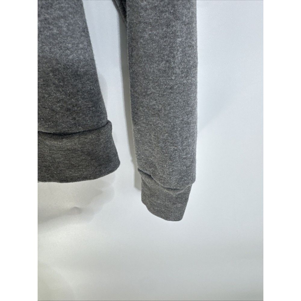 Bow & Drape Say You'll Be Wine Sequin Gray Raglan Sweatshirt S - Picture 5 of 11